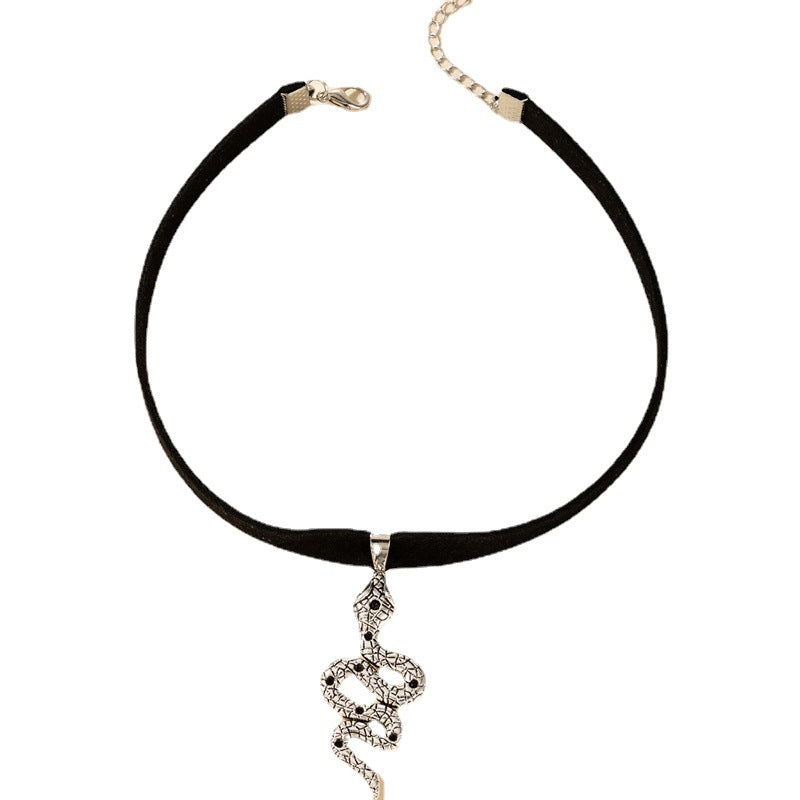 Snake Cobra Chokers Witchy Gothic Necklace - adorables