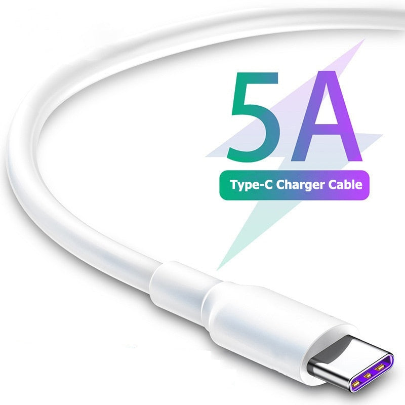 Fast Charge 5A USB Type C Cable - adorables
