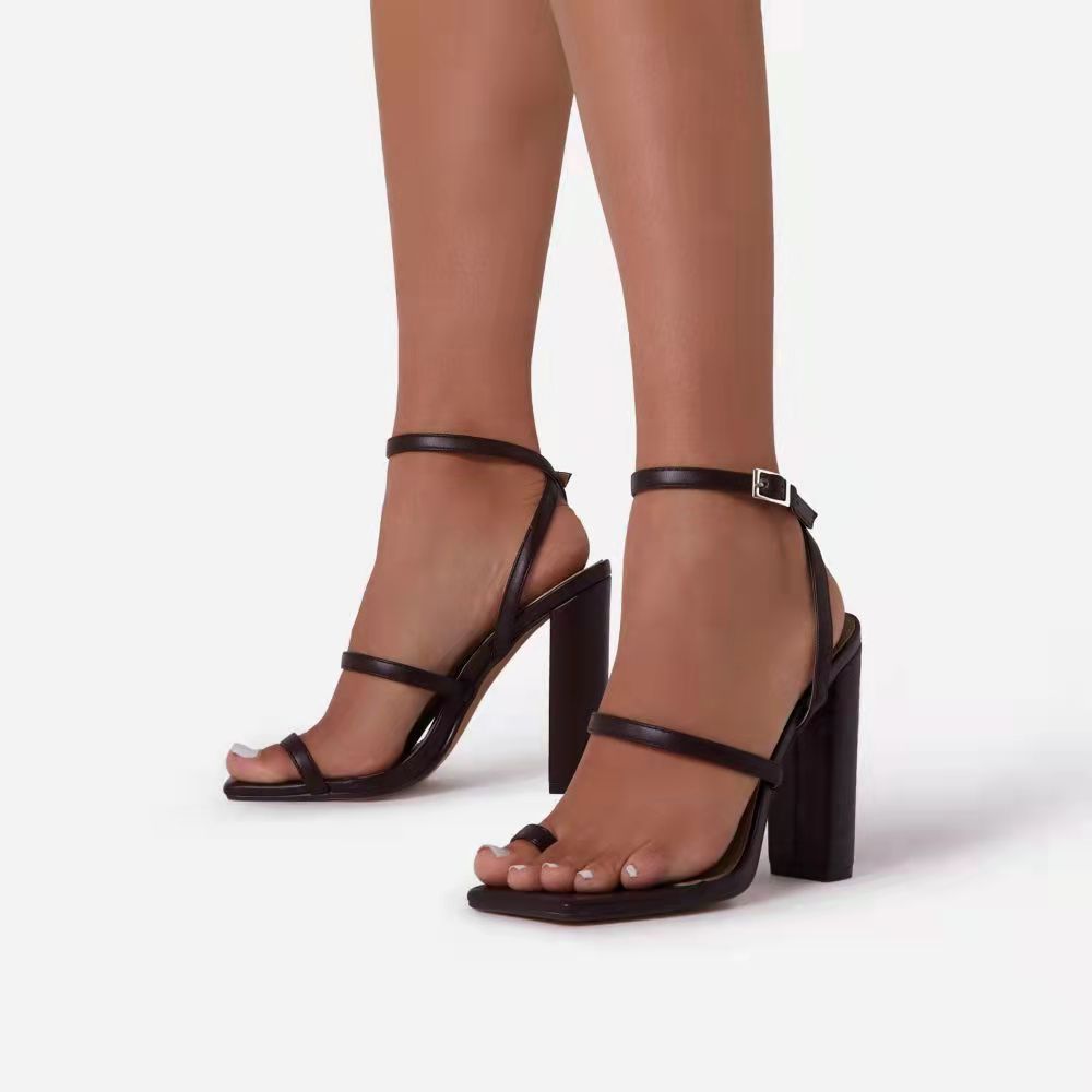 Plus Size Women's Slip-on Square Toe Shoes Solid Color - adorables
