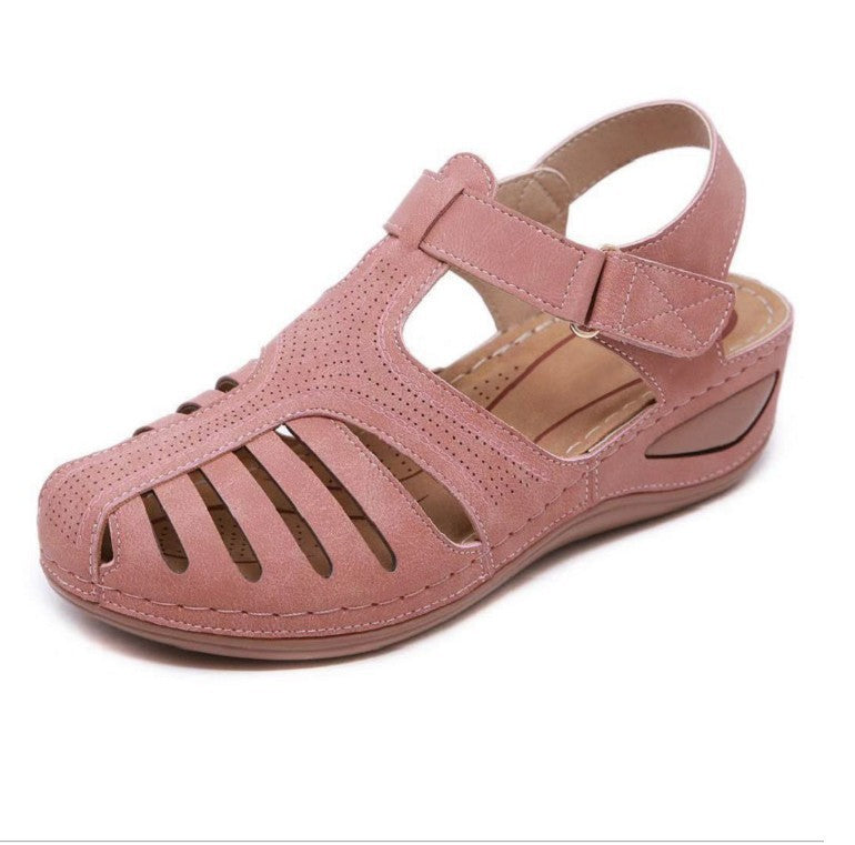 Women's Plus Size Retro Sandals - adorables